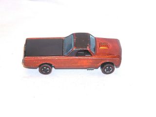 1968 Hot Wheels Redline Custom Fleetside Hk Orange Decent All Intact Sweet 16er