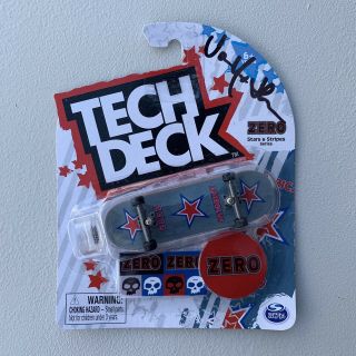 Zero ‘american Zero’ Tech Deck Signed By Jamie Thomas