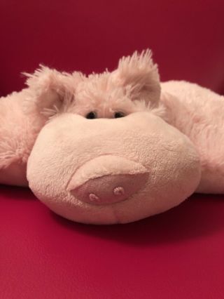 2010 Pee - Wee Pink Pig Pillow Pet Plush