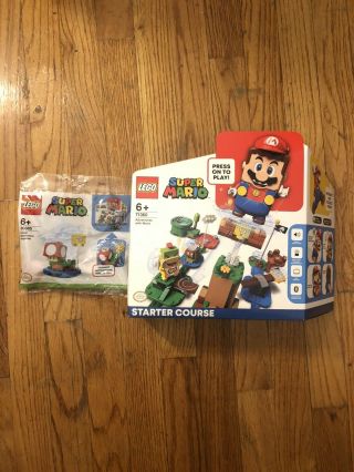Lego Mario Starter Course 71360 With Mushroom Expansion 30385