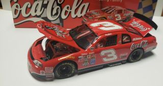 1998 Dale Earnhardt Sr & Dale Jr Coca Cola 1/24 Race Cars