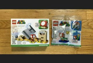 Lego 40414 Monty Mole & 30385 Mushroom Surprise,  Mario,  And