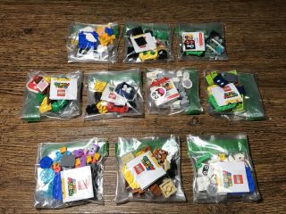 Complete Set Of 10 Lego Mario Characters Set 71361 Packs Never Built