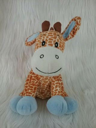 Linzy Toys Giraffe Stuffed/plush Animal - 11 " With Blue Feet