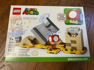 Lego 40414: Monty Mole And Mushroom Expansion Nib.  In Hand Ready To Ship.
