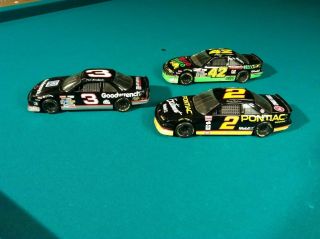 Racing Champions 1992 Dale Earnhardt,  Kyle Petty And Rusty Wallace 1/24 Diecast