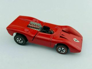 1970 Hot Wheels Redline Ferrari 312p Usa Red Enamel Nm