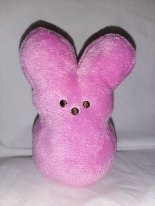 Mini Peeps Plush Easter Bunny Pink 6 Inches