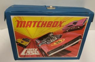Vintage 1971 Matchbox 48 Car Carry Case For 1:64 Missing Handle Diecast