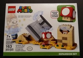 Lego Mario: Monty Mole & Mushroom 40414 Exclusive