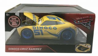 1:24 Scale Disney Pixar Cars 3 Dinoco Cruz Ramirez Open Box