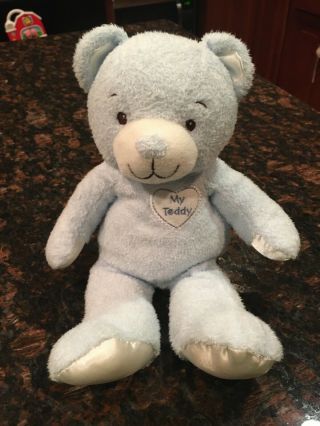 Kids Preferred Asthma Friendly Stuffed Plush Teddy Bear Blue My Teddy 11” 2010
