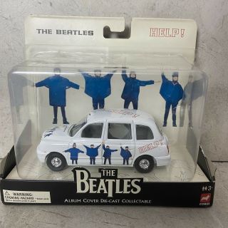 Corgi The Beatles Help Album Cover Die Cast White Car
