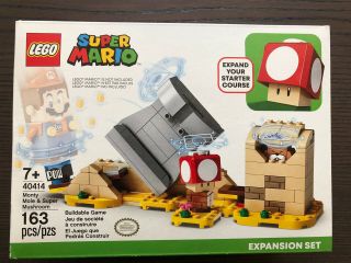 Lego 40414 Mario Monty Mole & Mushroom Exclusive Set (htf) Rare