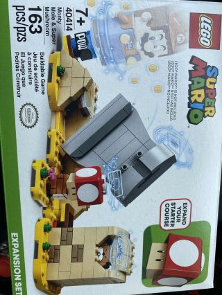 Lego Mario Monty Mole & Mushroom Expansion 40414,