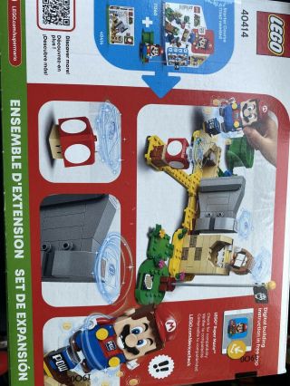 LEGO Mario Monty Mole & Mushroom Expansion 40414, 2
