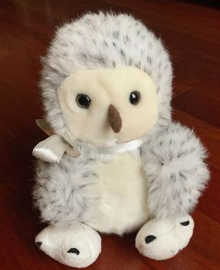 Russ Shining Stars 8 " Snowy Owl Plush Stuffed Animal Toy No Code