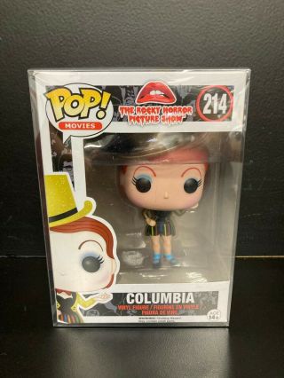 Funko Pop Columbia 213 Rocky Horror Picture Show 2015 With Protector