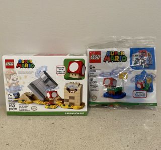 Lego 40414 Monty Mole & Mushroom Expansion Set And 30385 Bonus Mario