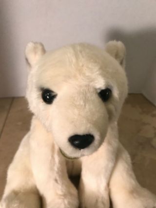 Aurora Miyoni Polar Bear Cream White Plush 13 