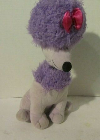Cleo Clifford The Big Red Dog Purple French Poodle Stuffed Plush Toy Kohls Cares