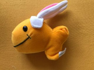 Pepperidge Farm Goldfish Cracker Easter Bunny Ears Plush Orange Stuffed Toy
