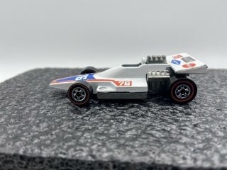 Hot Wheels Redline Formula 5000 White 1974 3