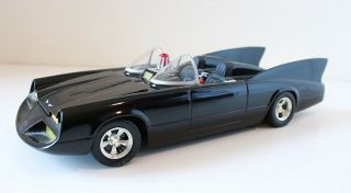 Johnny Lightning Dc Batman 1960s Batmobile Die Cast Vehicle 1:24 Metal Custom