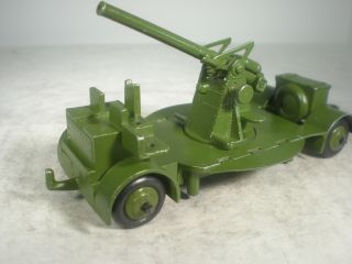 Dinky Toys Military Army Anti Aircraft Gun 161b Outstanding