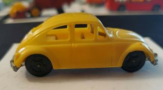 Aurora Cigar Box Vw Volkswagen Beetle 6153 Toy Car Made In Usa - Vintage 1960 