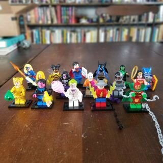 Dc Heroes Complete Set Of (16) Lego Minifigures,  3 Mystery - Ns