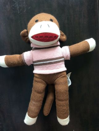 Sock Monkey Plush Dan Dee Collector 