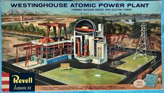 Revell Westinghouse Atomic Power Plant 1:192