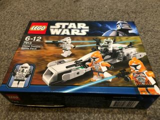 Lego Star Wars Clone Trooper Battle Pack 7913 Arf Bomb Squad Box B