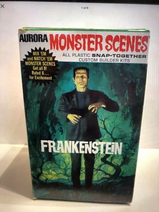 Aurora Frankenstein Monster Scenes