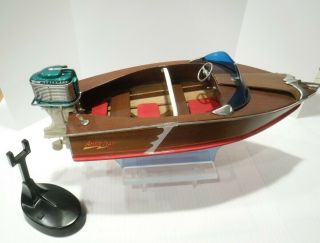 Aristo - Craft Model Boat - Torpedo - Handcrafted - Numbered.  Electric Mercury Motor.