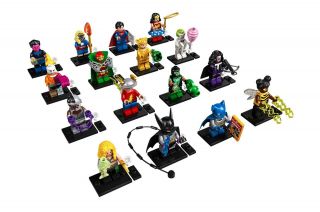 Lego Dc Heroes Complete Set Of 16 Minifigures 71026