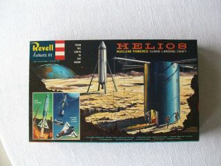 1959 Revell Helios Nuclear Powered Lunar Landing Craft Vg