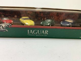 Jaguar Classic Sportscar 4 - Car Set - Hot Wheels Manufacturer 