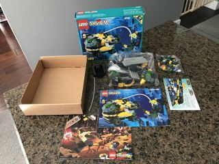 Lego System Hydronauts Crystal Detector (6150) Contents