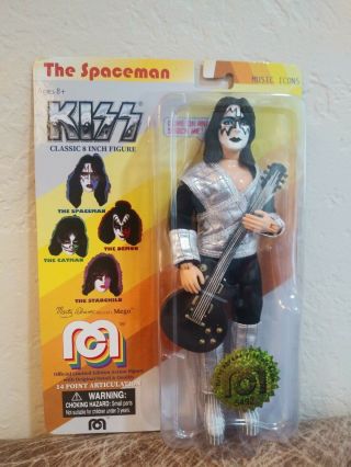 Mego Kiss 8 " Spaceman Ace Frehley 5492 - Marty Abrams Music Icons 2019 - Moc