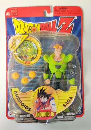 Dragon Ball Z Action Figure Android 16 Irwin Toys.