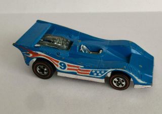 Vintage 1970 Hot Wheels Redline Diecast American Victory No.  9 Race Car 2