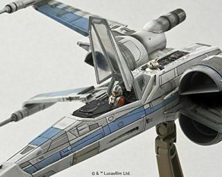 Bandai Star Wars X Wing Fighter 1/72 Scale Plastic Model - 2