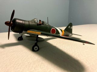 Elite Force 21st Century Toys Wwii Japanese Zero Fighter Plane Model 1/18 Scale