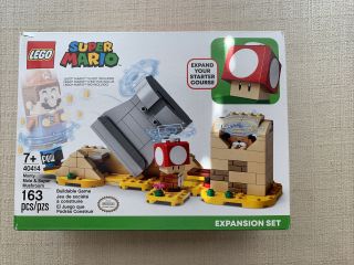 Lego 40414 Monty Mole And Mushroom Mario Exclusive In Hand