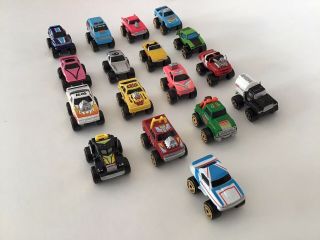 Galoob Micro Machines / Funrise / Road Champs Mini Big Wheel Cars