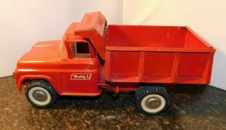 Rare Old Buddy L Pressed Steel Hydraulic Dump Truck Toy