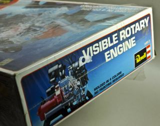 Vintage Revell Model Kit 1:3 Scale Visible Rotary Engine Kit H913