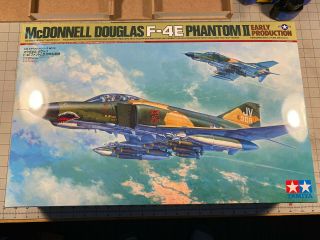 Tamiya 1/32 Scale F - 4e Phantom 2,  Tons Of Eduard Photo Etch And Resin Seat Upgr
